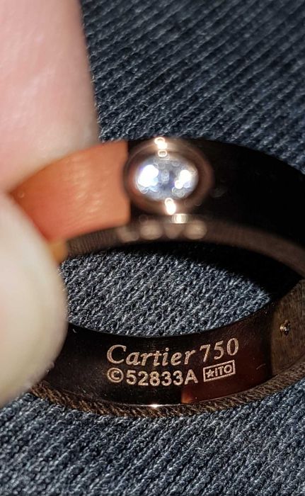 Пръстен Cartier розово злато