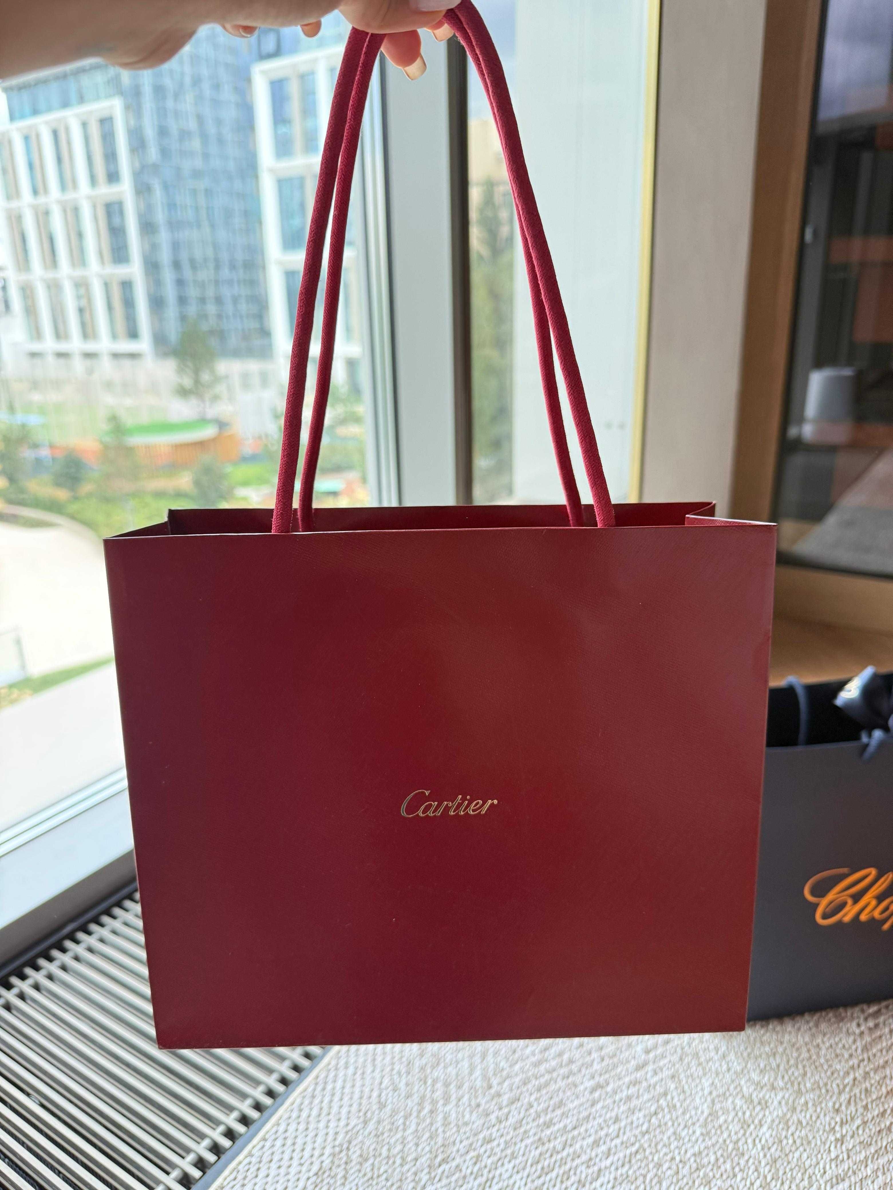 Продам оригинальную упаковку Cartier (коробка, пакет, лента)