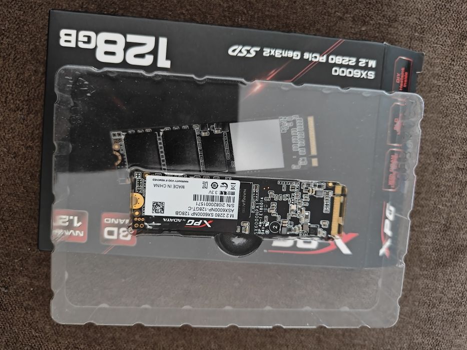 (SSD) ADATA XPG SX6000, 128GB, NVMe, M.2