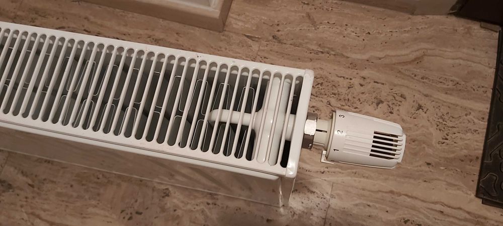 Calorifer otel Radson 900x600x22 + Cap termostat Herz + Suporti perete