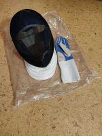 Маска/Шлем за фехтовка + ръкавица; размер S/детски
