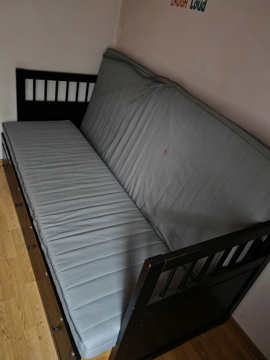 Set dulap Pax si pat Ikea