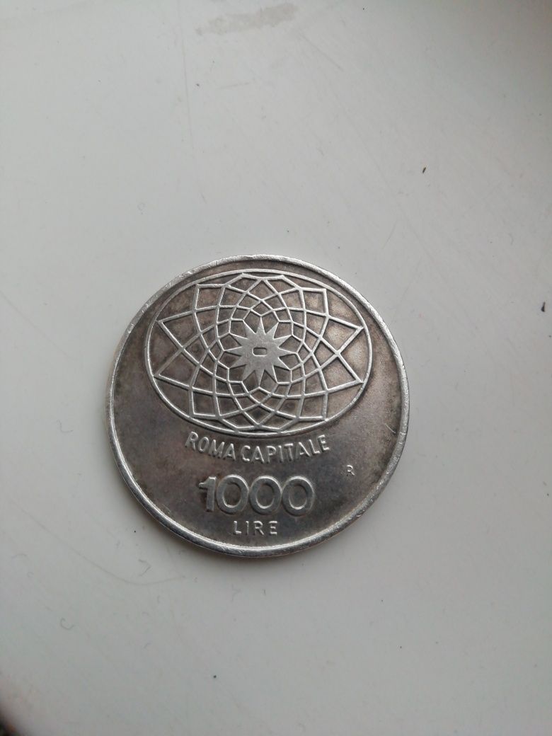 Moneda veche 1000 lire Roma Capitale
