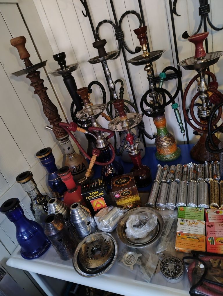 Narghila Shisha creuzet tutun carbune der vanzare