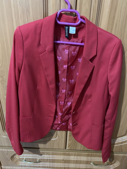 Sacou damă H&M roșu mărime 38/M