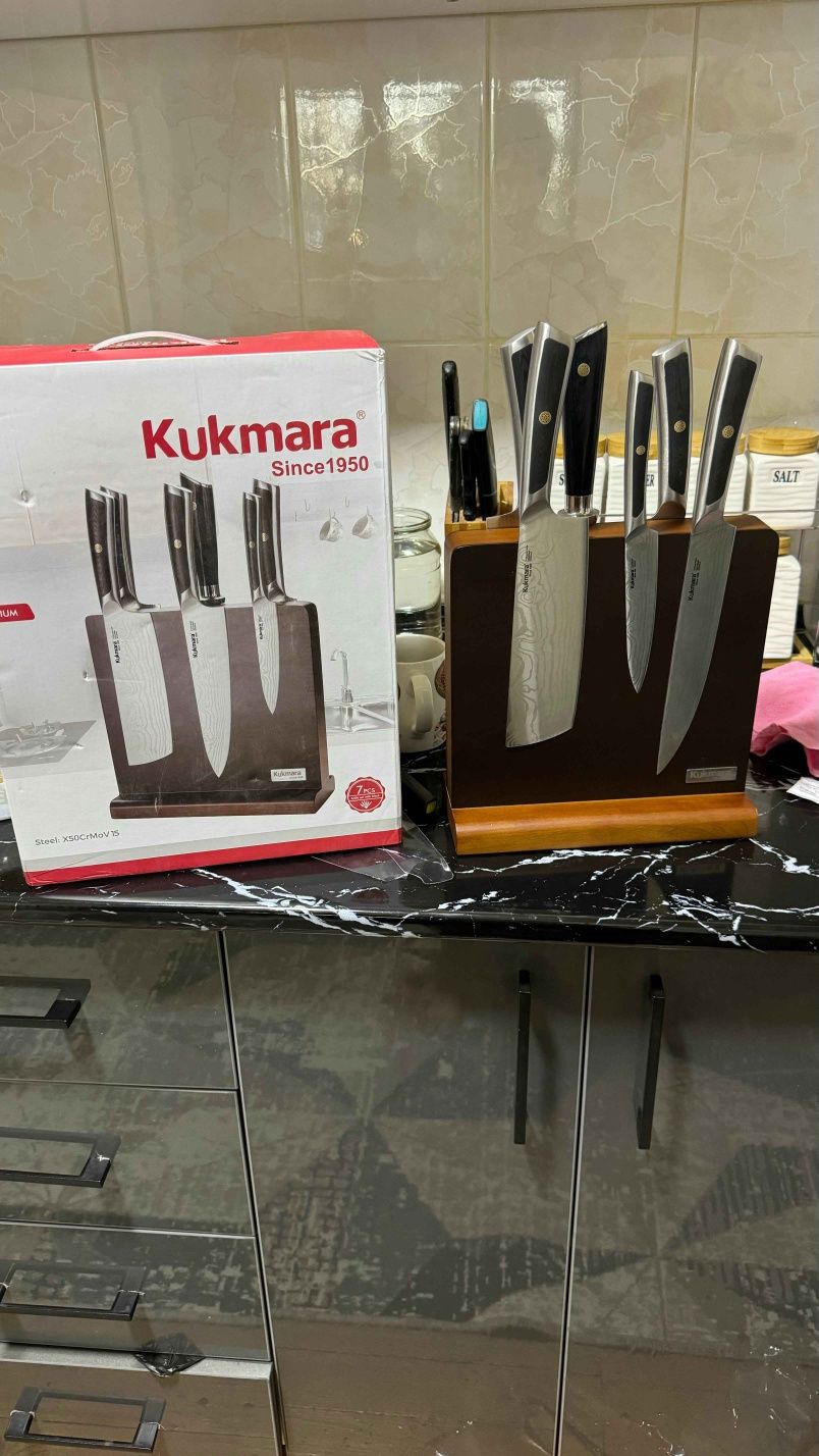 Набор кухонных ножей Kukmara, 7 предметов, 305