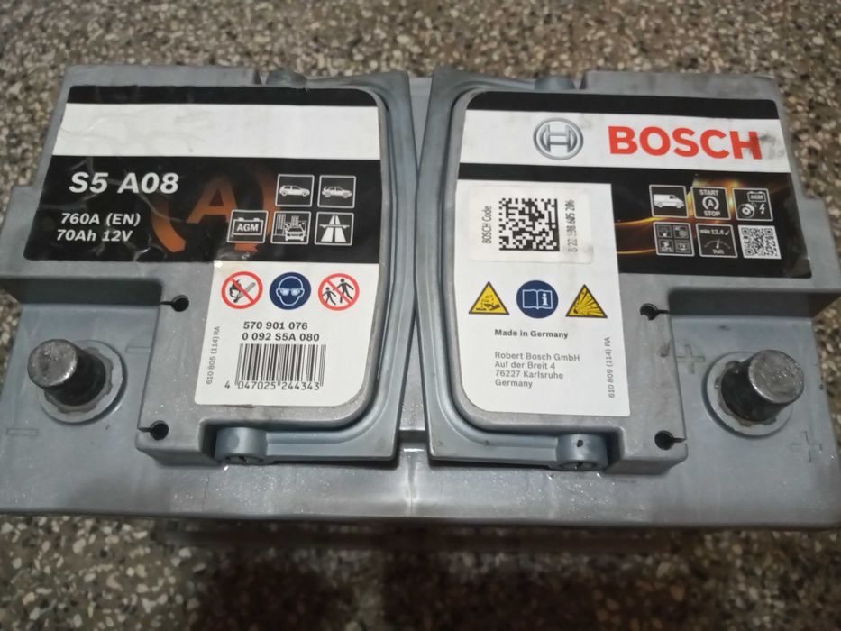 Акумулатори BOSCH AGM - 2 бр. ( 54 Ah и 70 Ah )