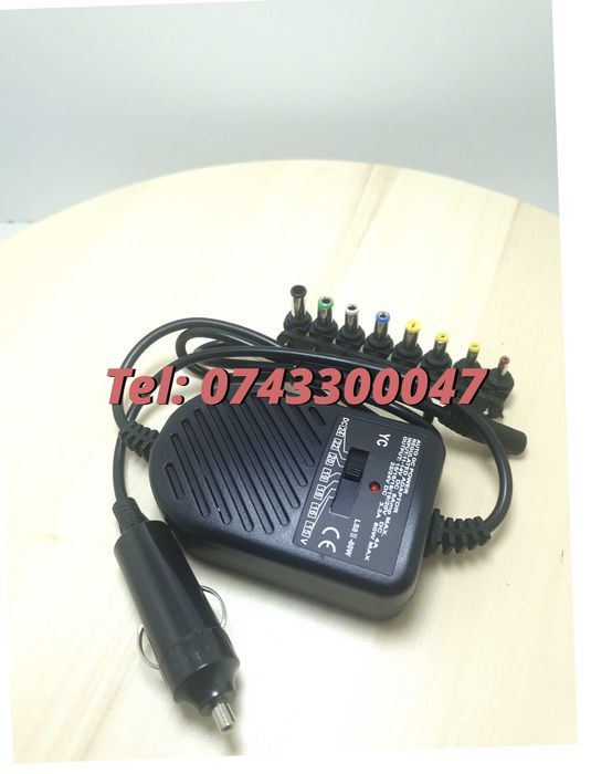Incarcator Universal De Masina Auto Dc Adaptor Alimentare Notebook La
