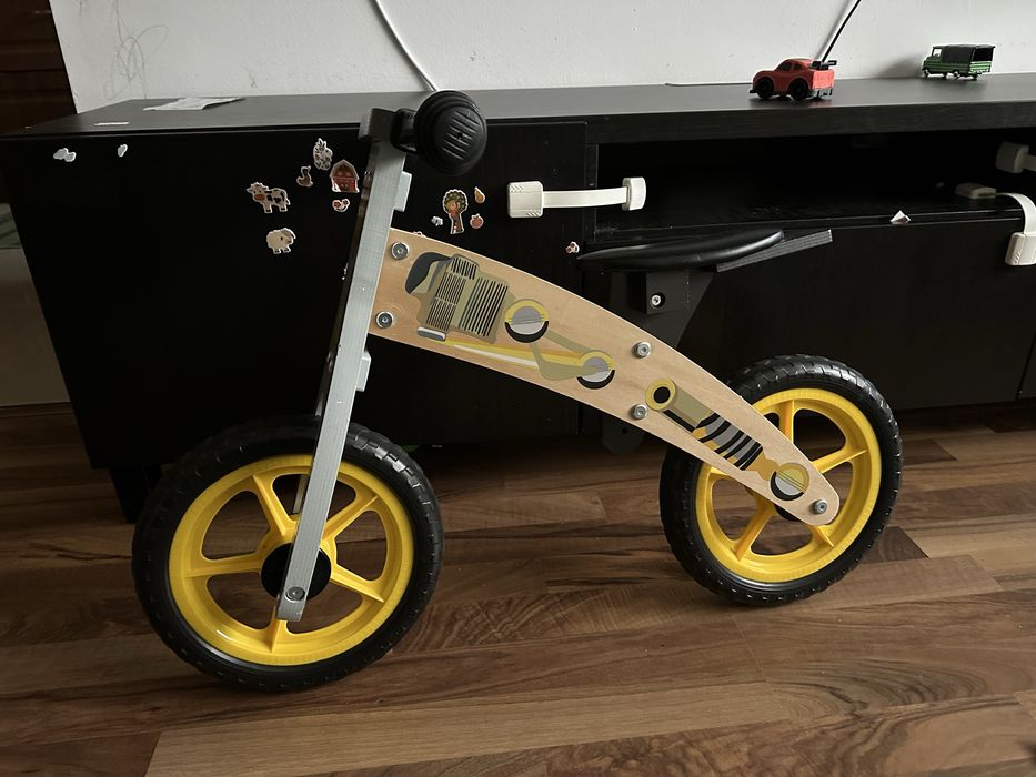 Bicicleta echilibru lemn
