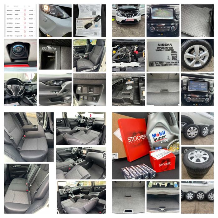 Nissan Qashqai 2 WD*benzina*navi*factura/fiscal/nr.rosii*af.2017*euro6