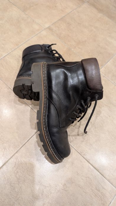 Bocanci piele naturala, barbati