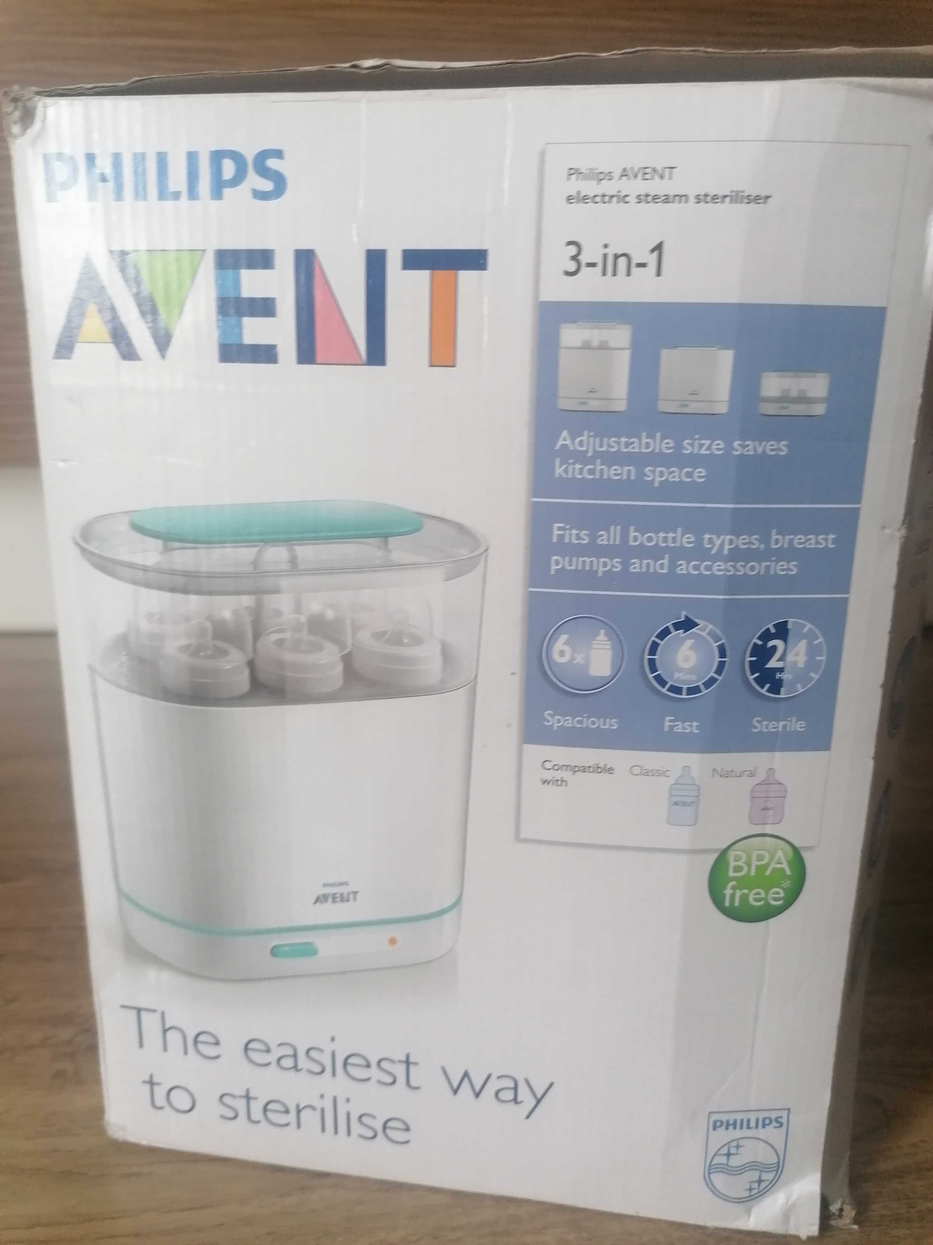 Електрически стерилизатор Philips Avent 3в1