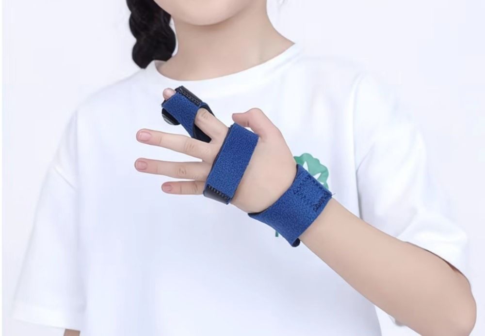 Детский Ортез для пальцев рук фиксатор после перелома вместо гипса кор