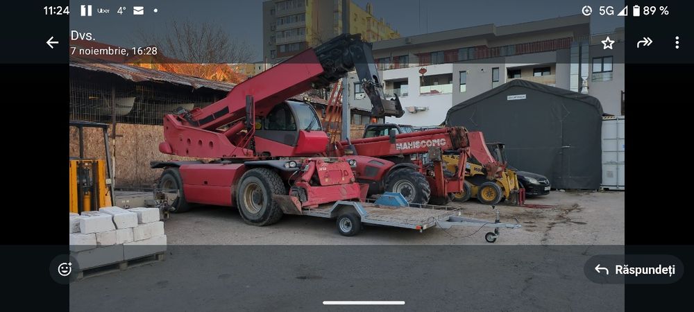 Inchiriez Manitou rotativ  MRT 3050, și Manitou fix 1740