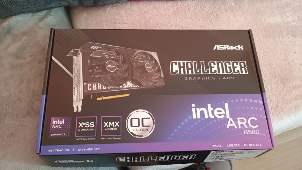 ASRock Intel Arc B580, 198bit, 12GB OC Challenger
