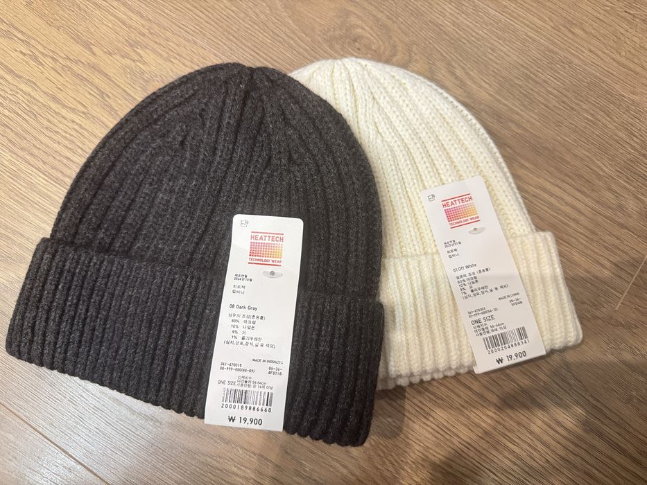 Uniqlo шапки новые