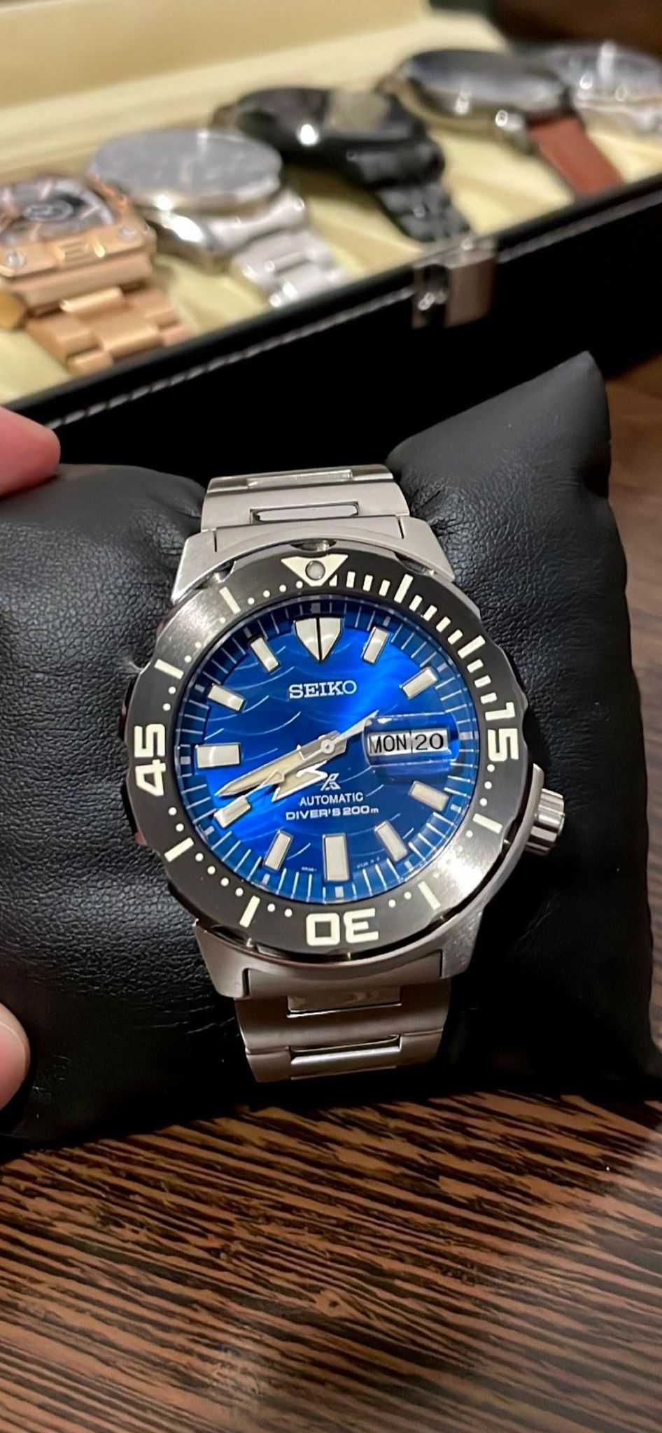 Seiko Monster Prospex SRPE09K Save The Ocean Special Edition, 4th gen