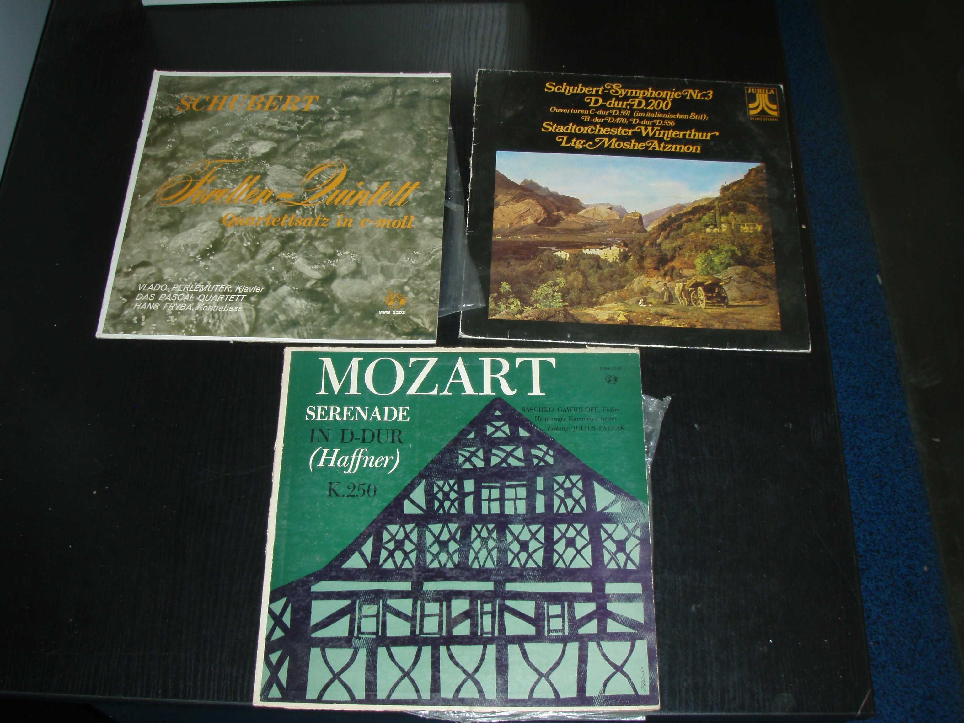 Discuri vinil LP, muzica clasica, set trei