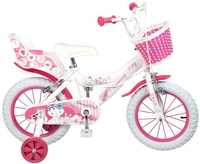 Bicicleta fetite Charmmy Kitty 16" (roz) - 5/6 ani (inaltime 105-120cm