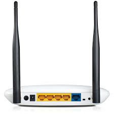 Router wireless N300 TP-LINK TL-WR841N (RO), 300Mbps, WAN, LAN, alb