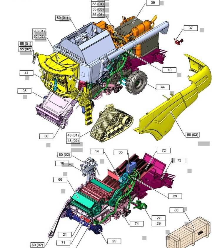 piese pentru combina New Holland