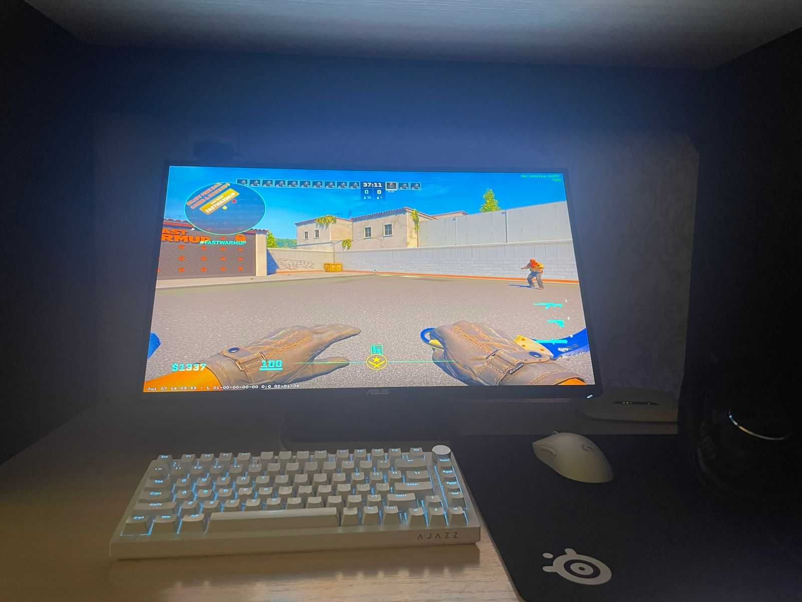 Продаю мощный игровой ПК,монитор 240 Гц,(RTX 4060 Ti, i5 13400F)