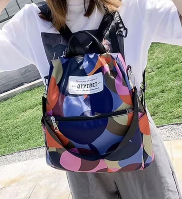 Нова дамска текстилна раница за всекидневна употреба