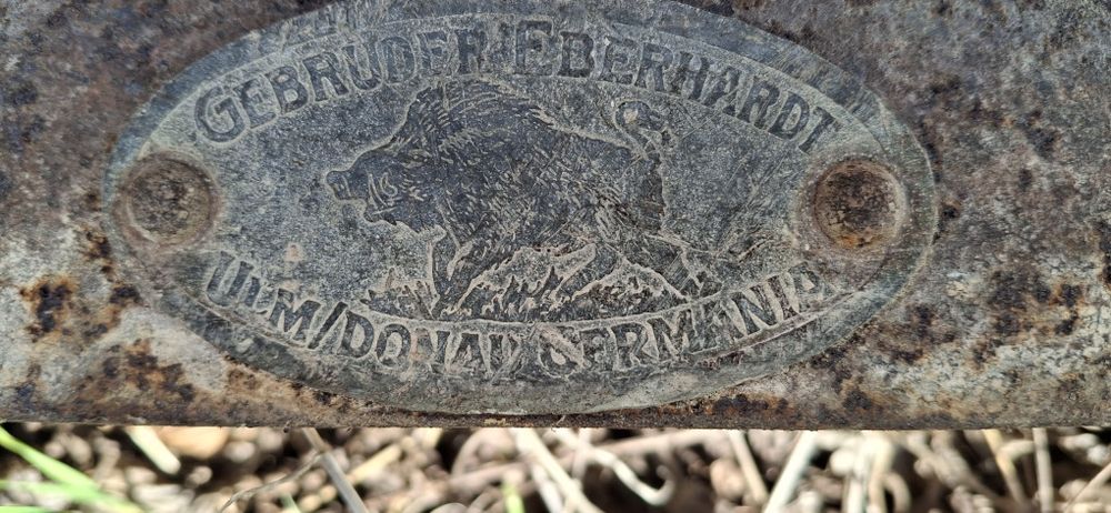 Стар немски плуг