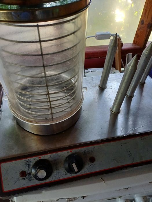 Vând plita turceasca electrica tip fast-food folosita