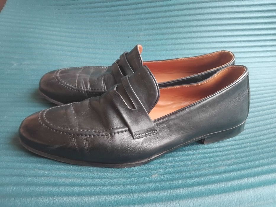 Gino Rossi оригинални мъжки обувки естествена кожа, 40 номер