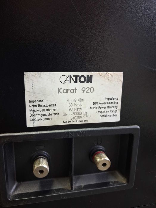 Boxe Canton Karat 920