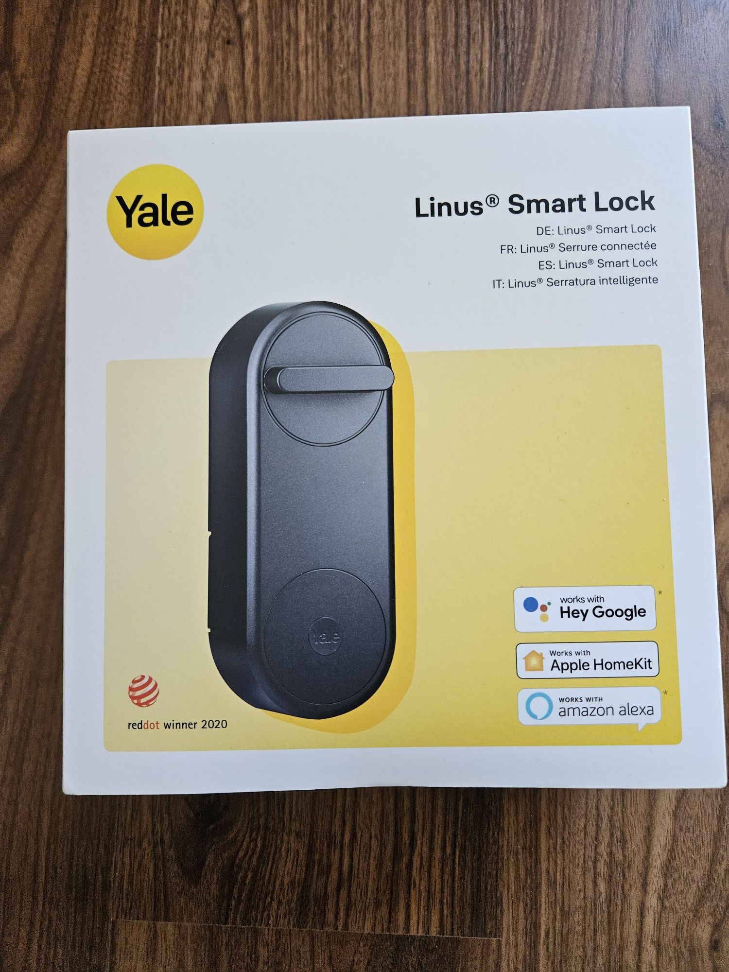 Yala inteligenta yale linus smart lock