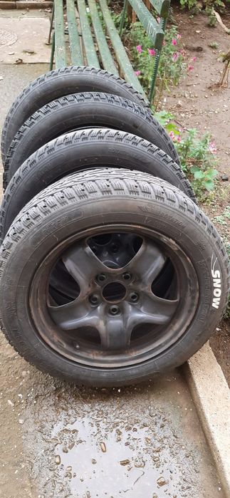 Roți iarnă Renault cu senzori.