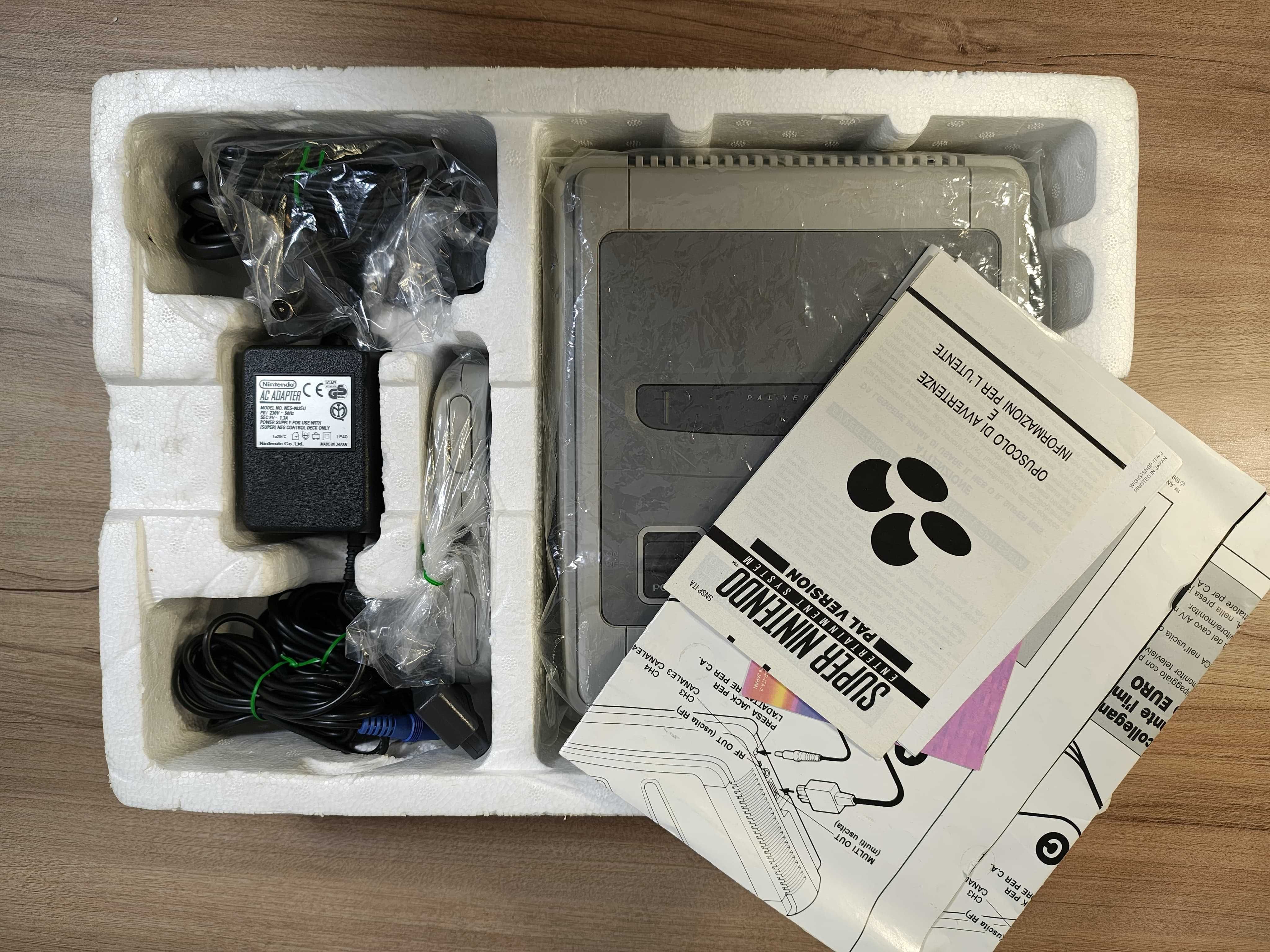 Consola retro super nintendo snes la cutie completa