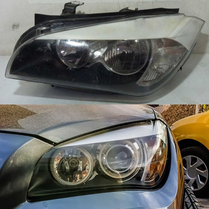 BMW X1 E84- Kit Lupe Bixenon+Xenon 35W+Angel Eyes