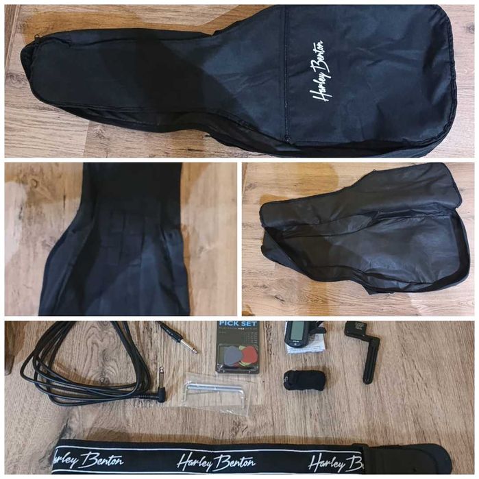 Pachet Harley Benton ST-20HH Active SBK + Harley Benton HB-40MFX