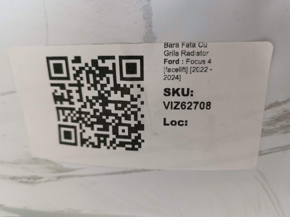Предна броня с радиаторна решетка / Bara Fata Cu Grila Radiator Ford F