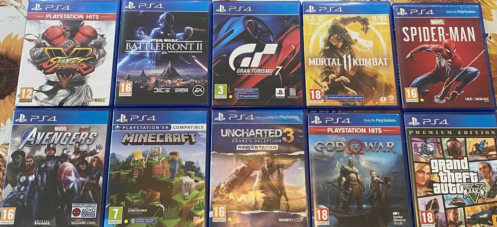 Продавам PS4 Игри
