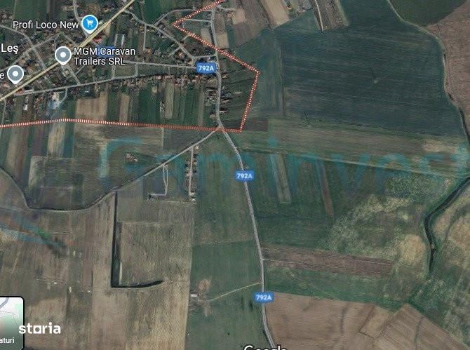 GAMINVEST Parcele de teren intravilan, zona Les, Bihor a2244