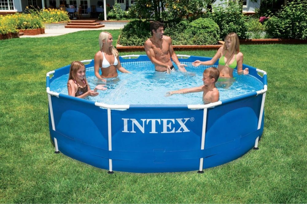 ORIGINAL Intex basseyn 220x150x60 бассейн dostafka ustanofka