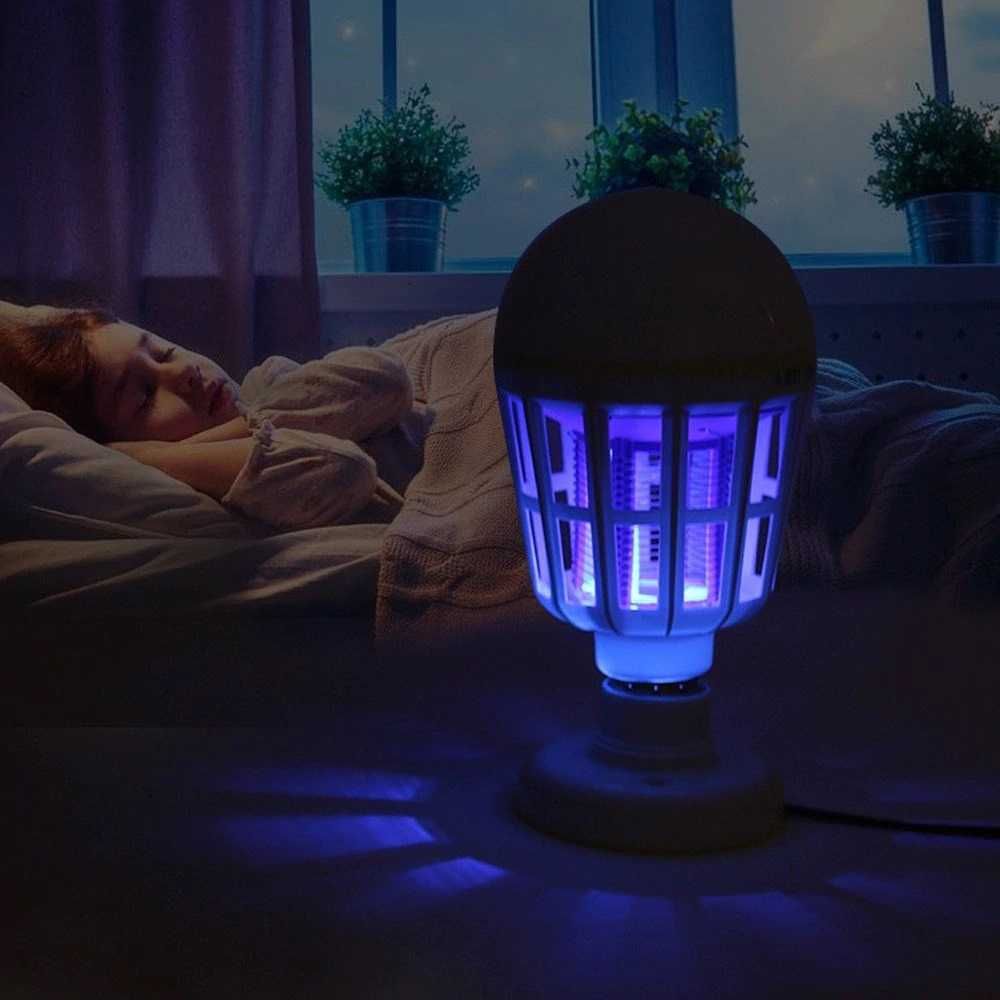 Крушка против комари с два режима UV и LED