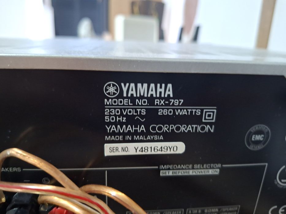 Yamaha RX-797 – Impecabil, 10/10, ca nou – Funcționează perfect!
