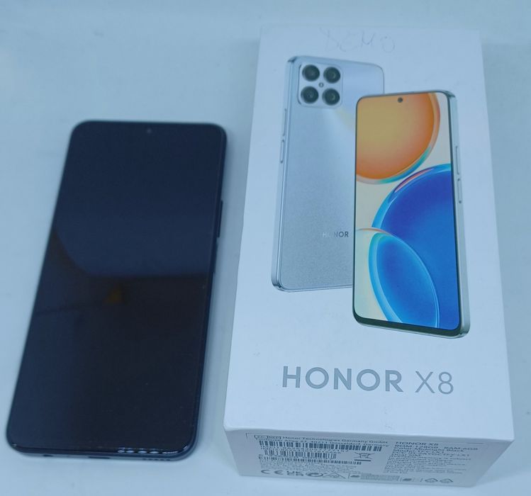Telefon Mobil HONOR X8, 6GB RAM, 128GB, Midnight Black/ telefon expus
