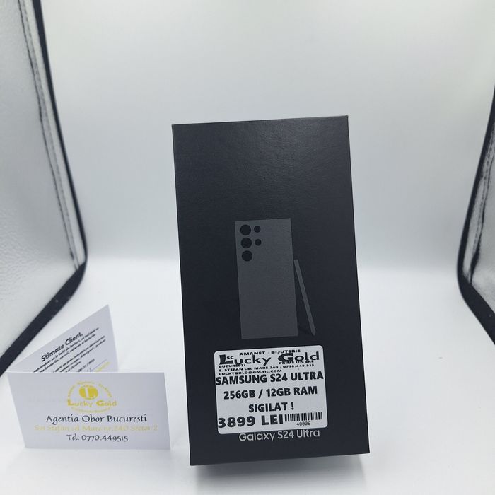Samsung s24 ultra 256 GB/ 12 GB RAM sigilat factura garanție #48006
