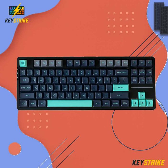 Tastatura Gaming VGN V87 Pro Wireless Caribbean