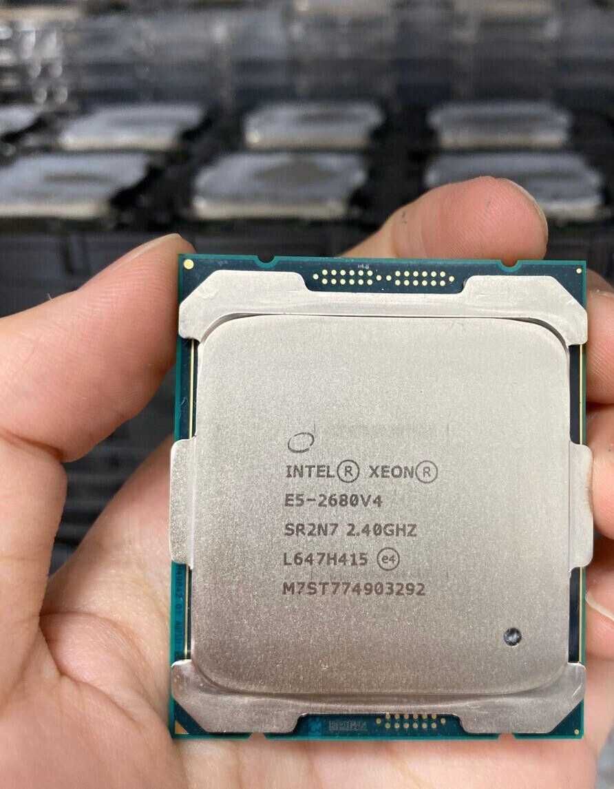 2 x Intel Xeon E5-2680 v4 14/28 core FCLGA2011-3 CPU Процесор