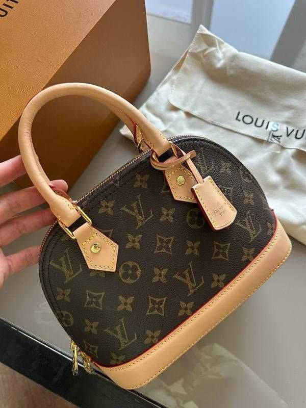 Geanta Louis Vuitton Alma BB, Monogram Clasic, 23 cm