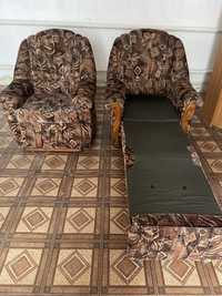 Кресла-кровать 2шт за 5000 тенге.