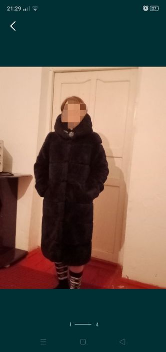 Шуба искусственная