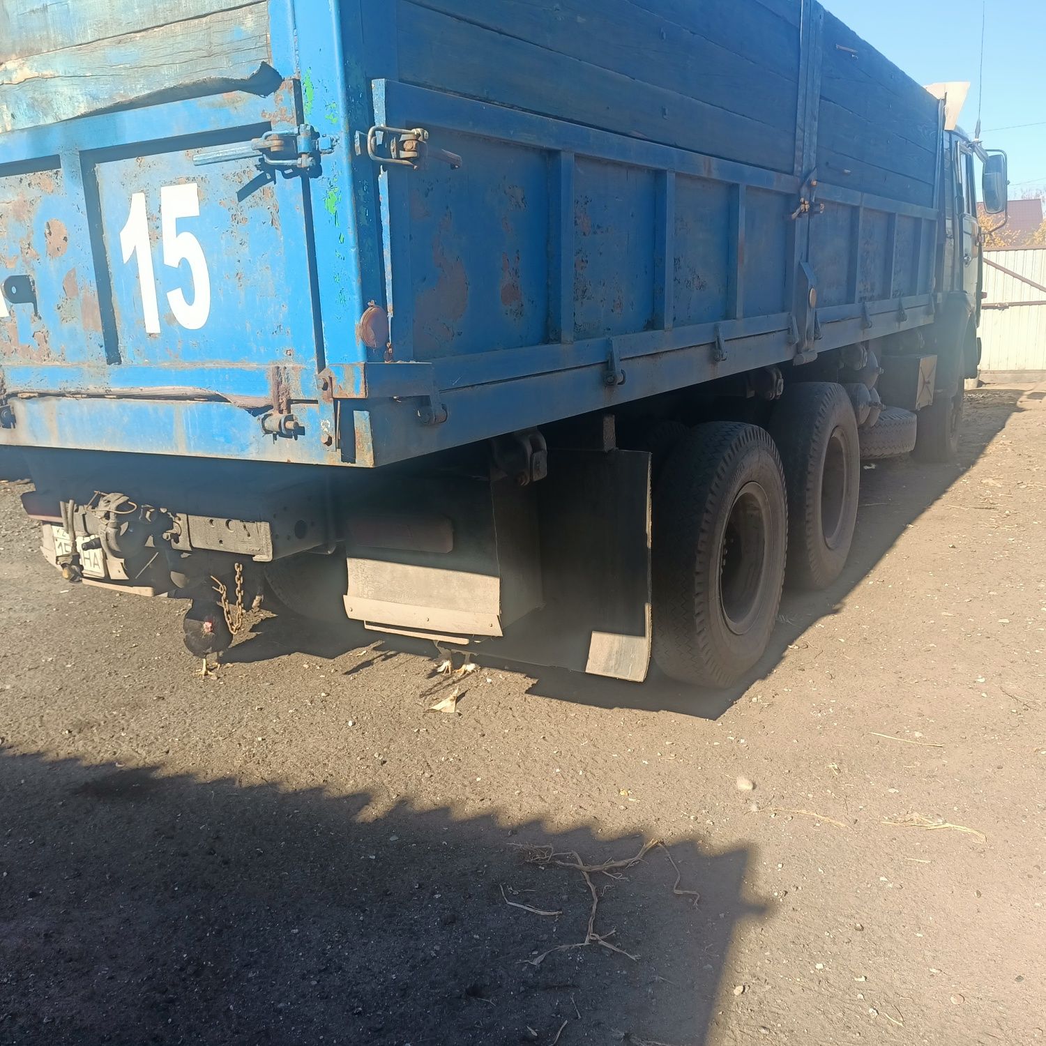 КамАЗ с прицепом